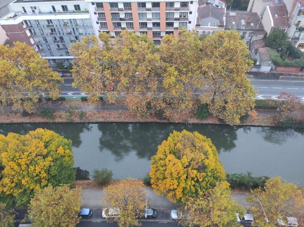 ☆ 16Eme Ciel ☆ Proche Gare ☆ Vue Panoramique ☆ Clim. Lägenhet Toulouse Exteriör bild